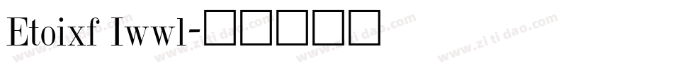 Jumble Book字体转换